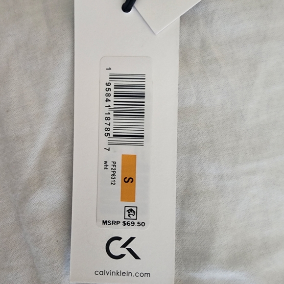 Calvin Klein Performance Leggins in color white/black Small, High waist. - Picture 8 of 11
